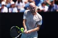 Adrian Mannarino at the 2024 Australian Open